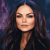 Aesthetic Portrait of Mila Kunis Diamond Painting