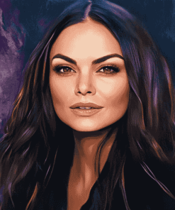 Aesthetic Portrait of Mila Kunis Diamond Painting