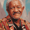 Aesthetic Redd Foxx Diamond Painting