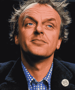 Aesthetic Rik Mayall Celebrity Diamond Painting