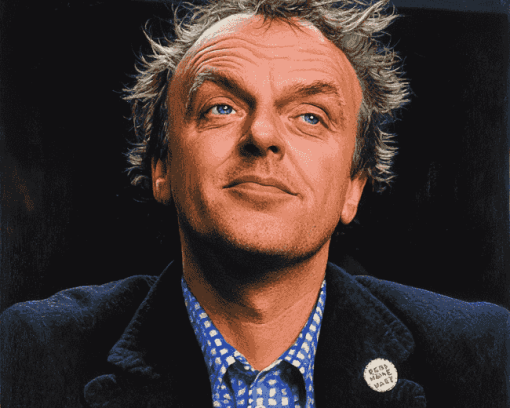 Aesthetic Rik Mayall Celebrity Diamond Painting