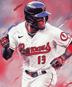 Aesthetic Ronald Acuna Jr Sports Diamond Painting