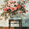 Aesthetic Roses on Chair Diamond Painting