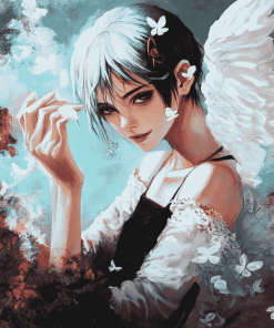 Aesthetic Sariel Anime Diamond Painting