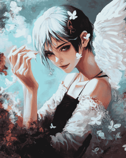 Aesthetic Sariel Anime Diamond Painting