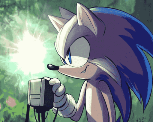 Aesthetic Silver from Sonic Diamond Painting