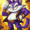 Aesthetic Sonic Big The Cat Diamond Painting