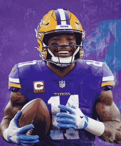 Aesthetic Stefon Diggs Sports Diamond Painting