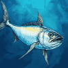 Aesthetic Tarpon Fish Diamond Painting