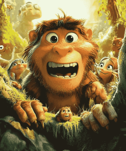 Aesthetic The Croods Animation Diamond Painting