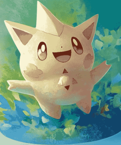 Aesthetic Togepi Pokemon Diamond Painting