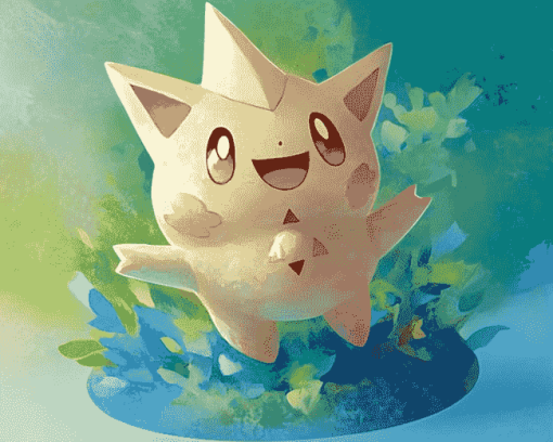 Aesthetic Togepi Pokemon Diamond Painting