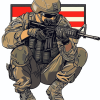 Aesthetic US Army Rangers Logo Diamond Painting