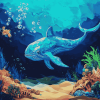 Aesthetic Underwater Adventure Diamond Painting