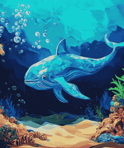 Aesthetic Underwater Adventure Diamond Painting