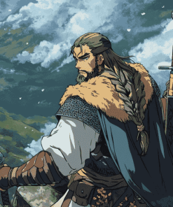 Aesthetic Vinland Saga Diamond Painting