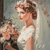 Aesthetic Vintage Bride Diamond Painting