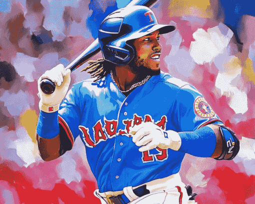 Aesthetic Vladimir Guerrero Jr Diamond Painting