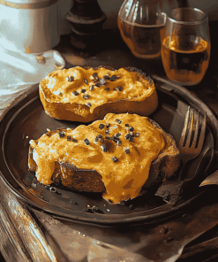 Aesthetic Welsh Rarebit Meal Diamond Painting