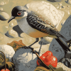 Aesthetic Wrybill Birds Diamond Painting