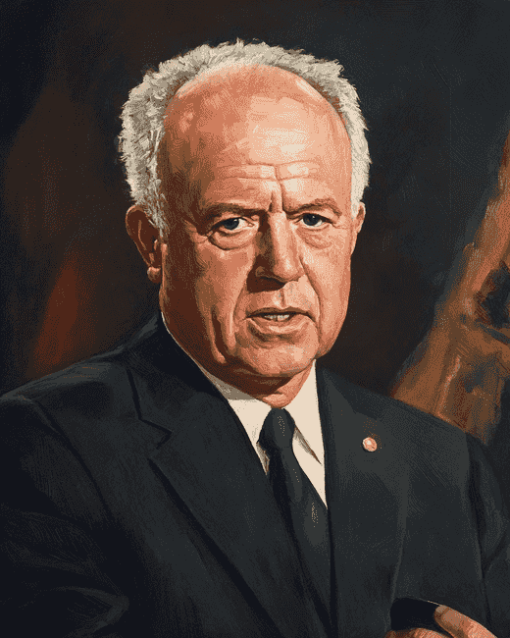 Aesthetic Yitzhak Rabin Diamond Painting