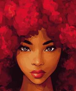 Afro Animation Diamond Painting