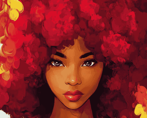 Afro Animation Diamond Painting