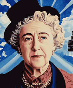 Agatha Christie Famous Women Diamond Painting