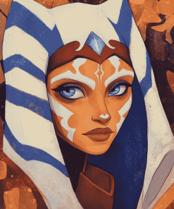 Ahsoka Tano Animated Movies Diamond Painting