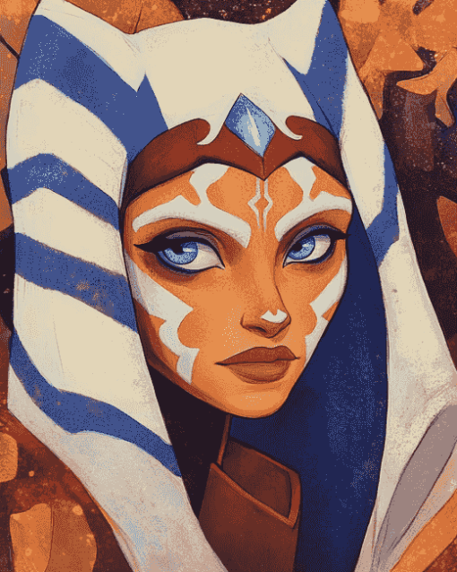 Ahsoka Tano Animated Movies Diamond Painting