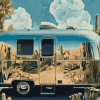 Airstream Caravans Diamond Painting