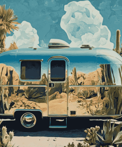 Airstream Caravans Diamond Painting