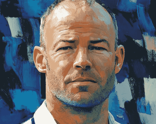 Alan Shearer Famous Footballer Diamond Painting