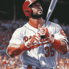 Albert Pujols Sports Legend Diamond Painting