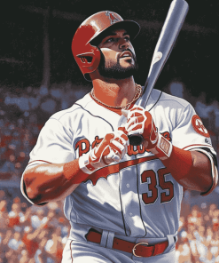 Albert Pujols Sports Legend Diamond Painting