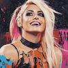 Alexa Bliss Famous Wrestler Diamond Painting