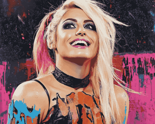 Alexa Bliss Famous Wrestler Diamond Painting