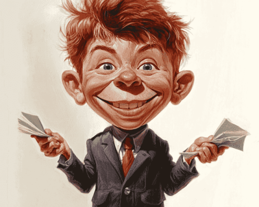 Alfred E Neuman Cartoon Diamond Painting