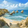 Algarve Portugal Beaches Diamond Painting