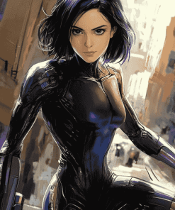 Alita Battle Angel Anime Diamond Painting