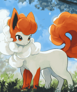 Alolan Vulpix Pokemon Diamond Painting