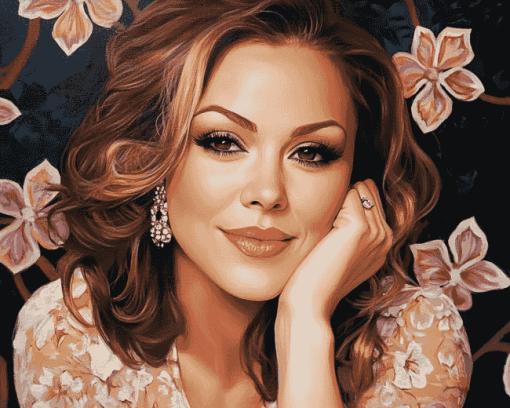 Alyssa Milano Celebrity Diamond Painting