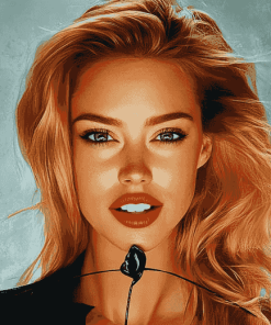 Amber Heard Celebrity Diamond Painting