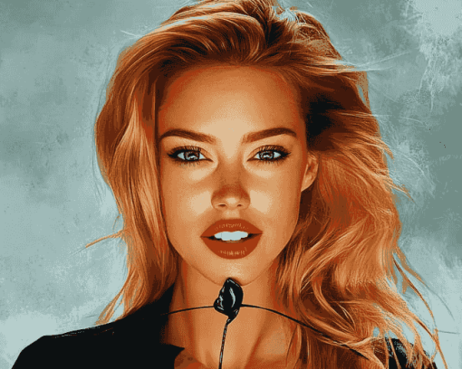 Amber Heard Celebrity Diamond Painting