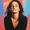 American Actress Jenny Slate Inspired Diamond Painting