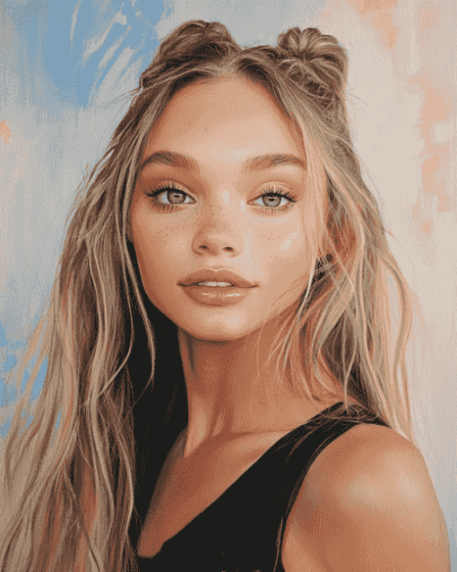 American Celebrity Maddie Ziegler Diamond Painting