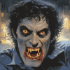 American Werewolf London Movie Diamond Painting