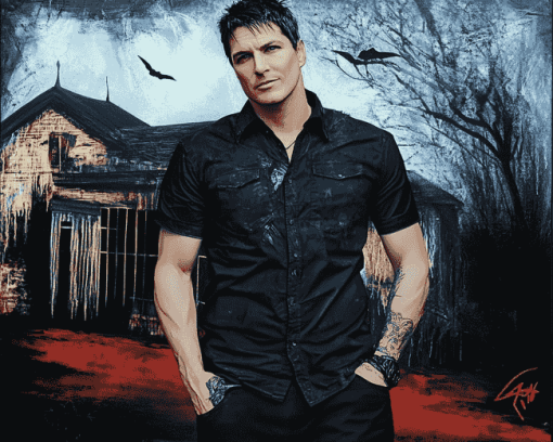 American Zak Bagans Celebrity Diamond Painting