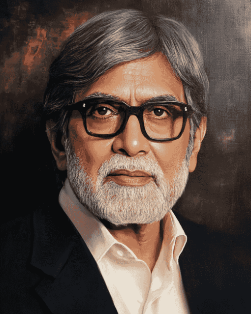 Amitabh Bachchan Celebrity Diamond Painting