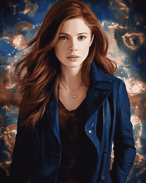 Amy Pond Celebrity Diamond Painting